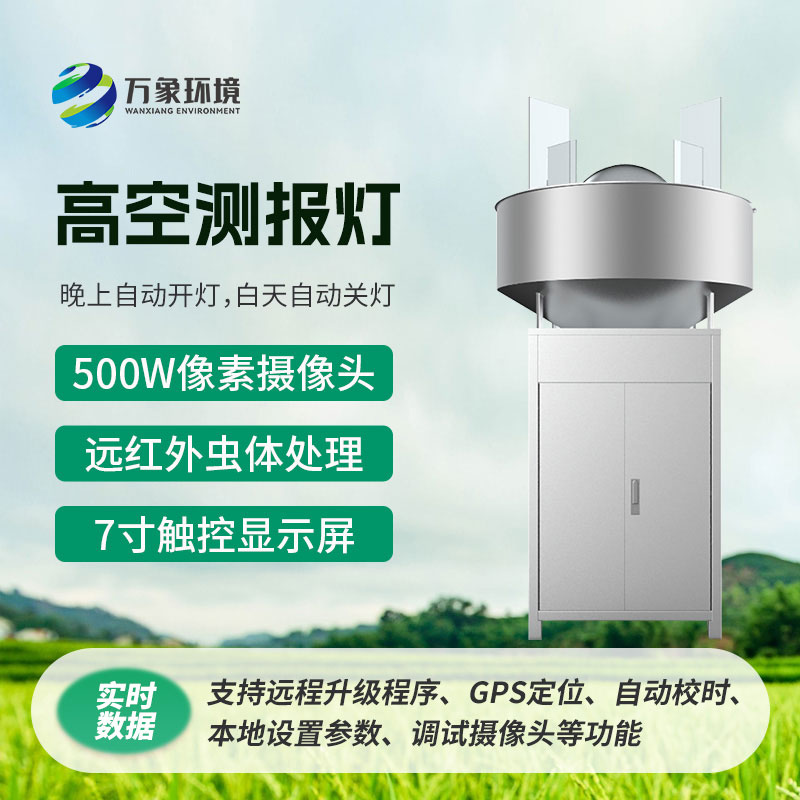 高空測(cè)報(bào)燈，創(chuàng)新監(jiān)測(cè)草地貪夜蛾新方式